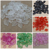 37pcs daun serat kecil