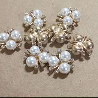 Aplikasi mutiara center untuk tengah bunga mahar