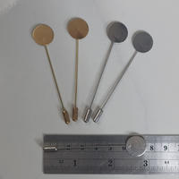 1pcs bahan craft peniti tuspin plat panjang 7.5cm bahan aksesoris