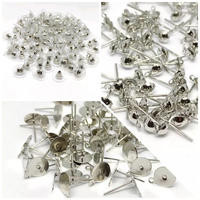 36pcs bahan anting tusuk bahan aksesoris