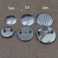 12 pasang peniti bros dan sarangan bahan aksesoris