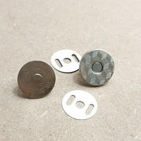 6pasang pengait magnet tas uk. 14 dan 18 bahan tas