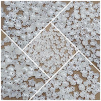 135pcs - 220pcs kelopak bunga mutiara mini bw uk 1cm