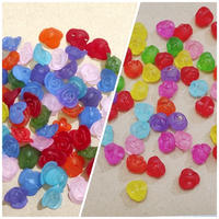 55 - 60pcs putik mawar doff uk 1.5cm