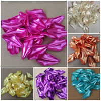 13pcs kelopak bunga akrilik cumi mutiara