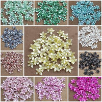 36pcs manik bunga kecil mutiara ukuran 2.7cm