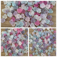 70pcs - 215pcs Bunga mini doff mix warna
