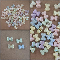 35pcs Aplikasi manik manik pita dua lubang